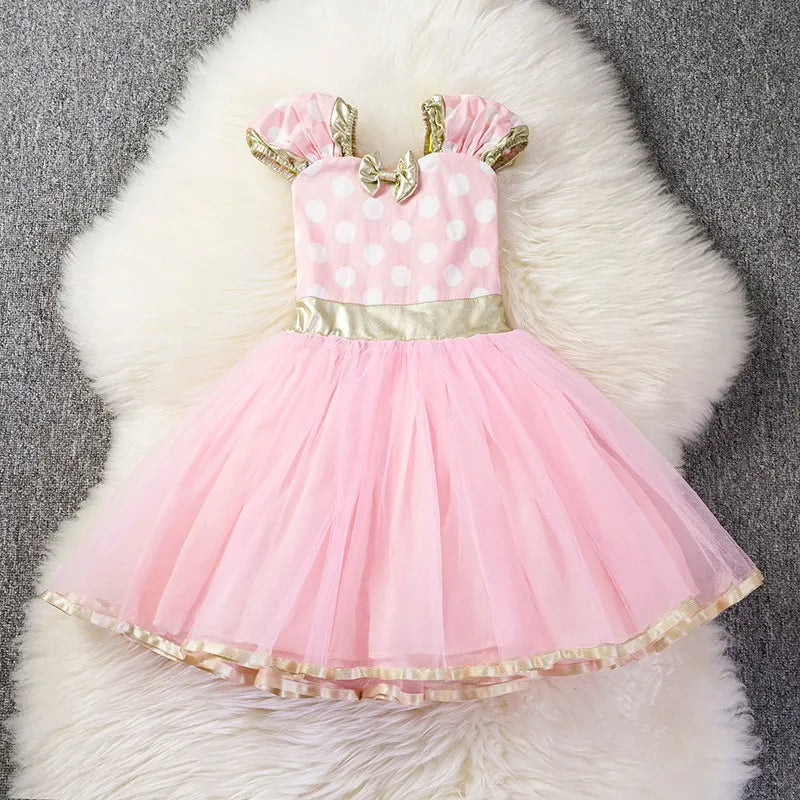 Lace Pink Tutu Party Dress