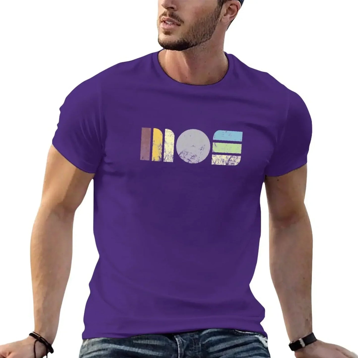 MOS Technology Mos 6581 C64 Color Distressed T-Shirt