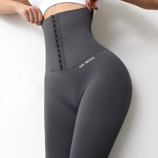 High-waist Corset Leggings