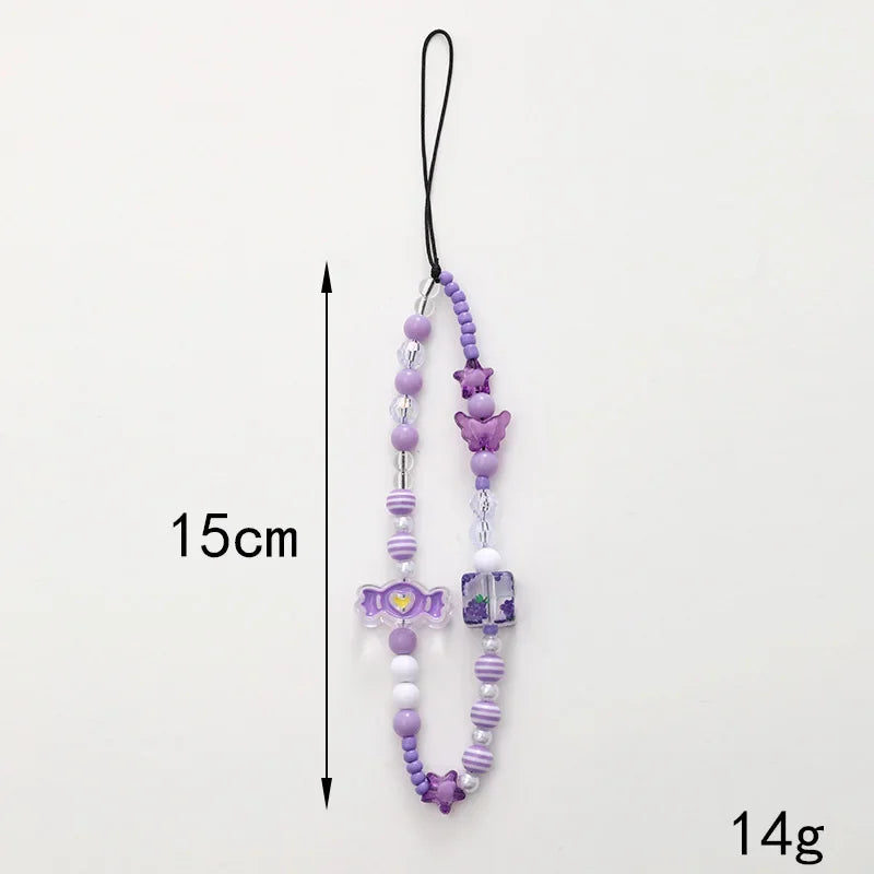 Butterfly Charm Phone Chain