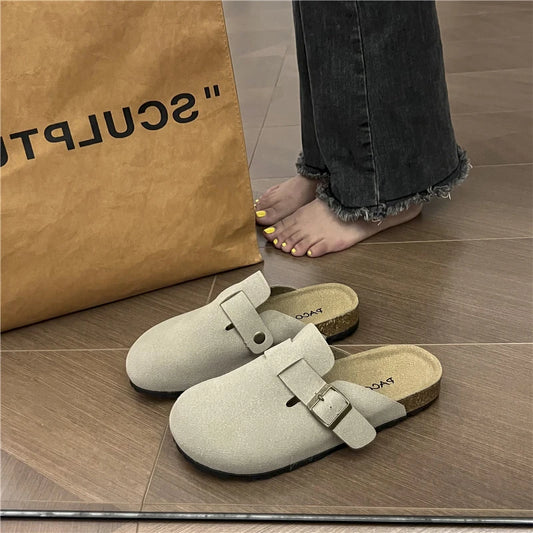 Casual Flat Suede Slippers