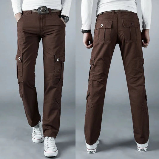 Casual Pockets Cargo Pants