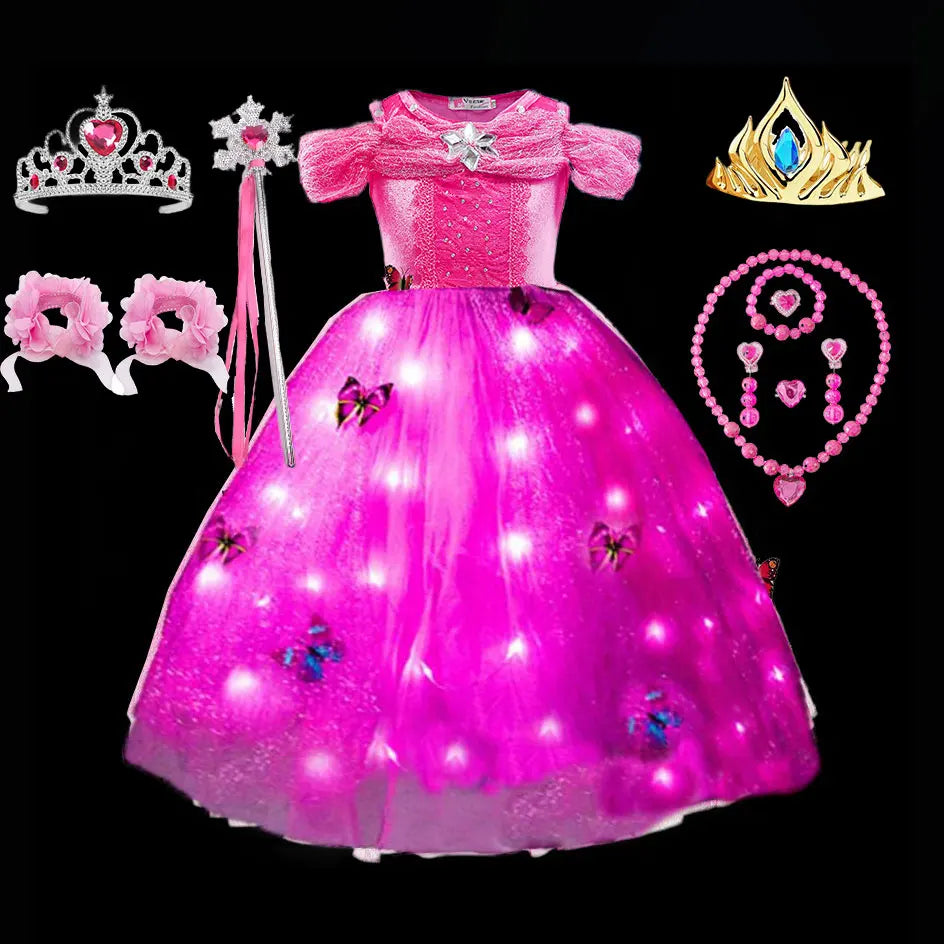 Sleeping Beauty's  Princess Aurora  Costume Dress