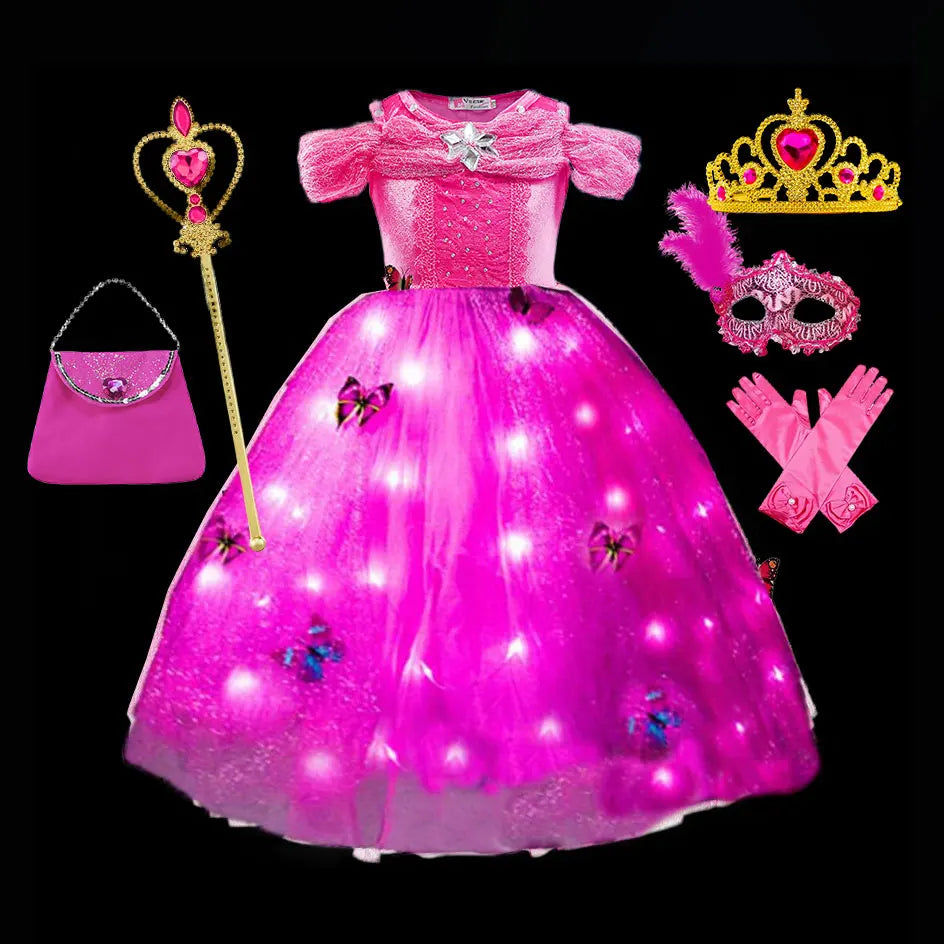 Sleeping Beauty's  Princess Aurora  Costume Dress