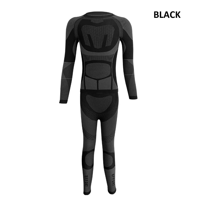 Children Winter Ski Thermal Underwear Set