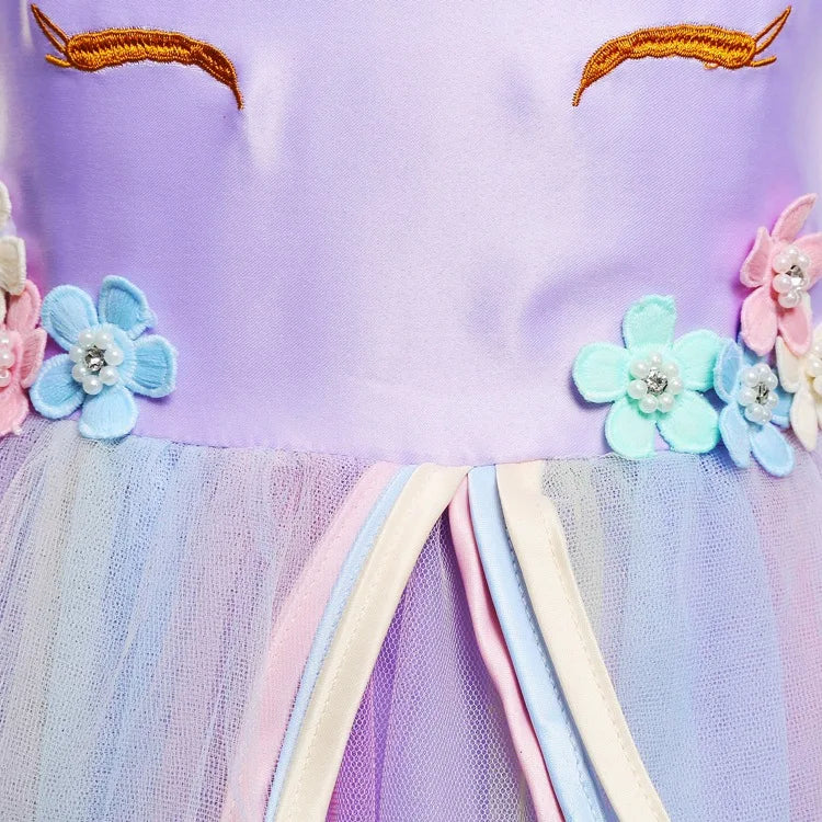 Princess Birthday Unicorn Party Dress