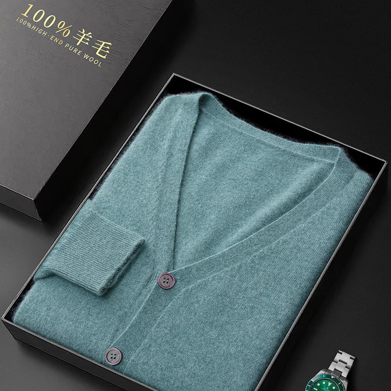 100% Pure Wool Cardigan