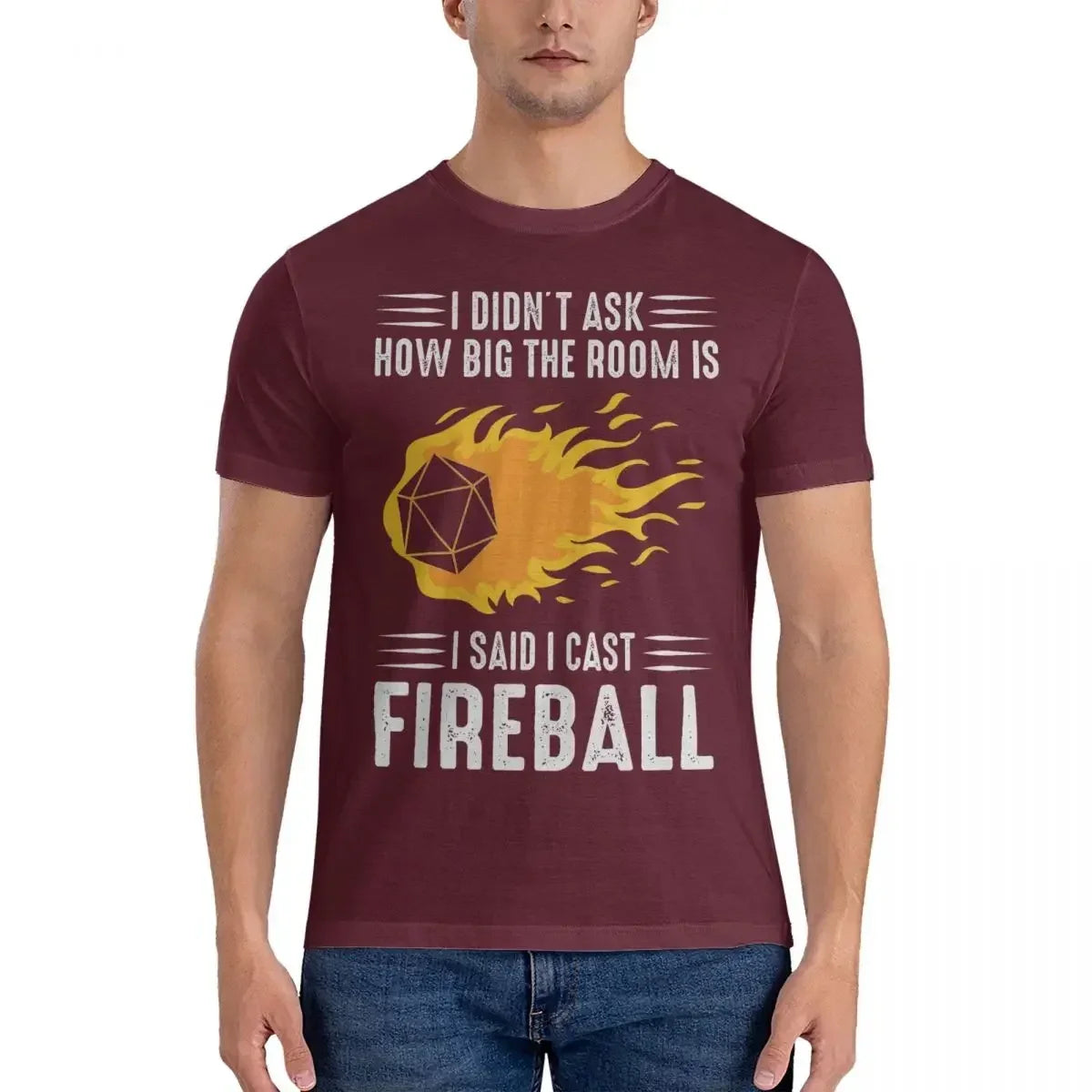 DnD Game  I Cast Fireball Tee Shirt