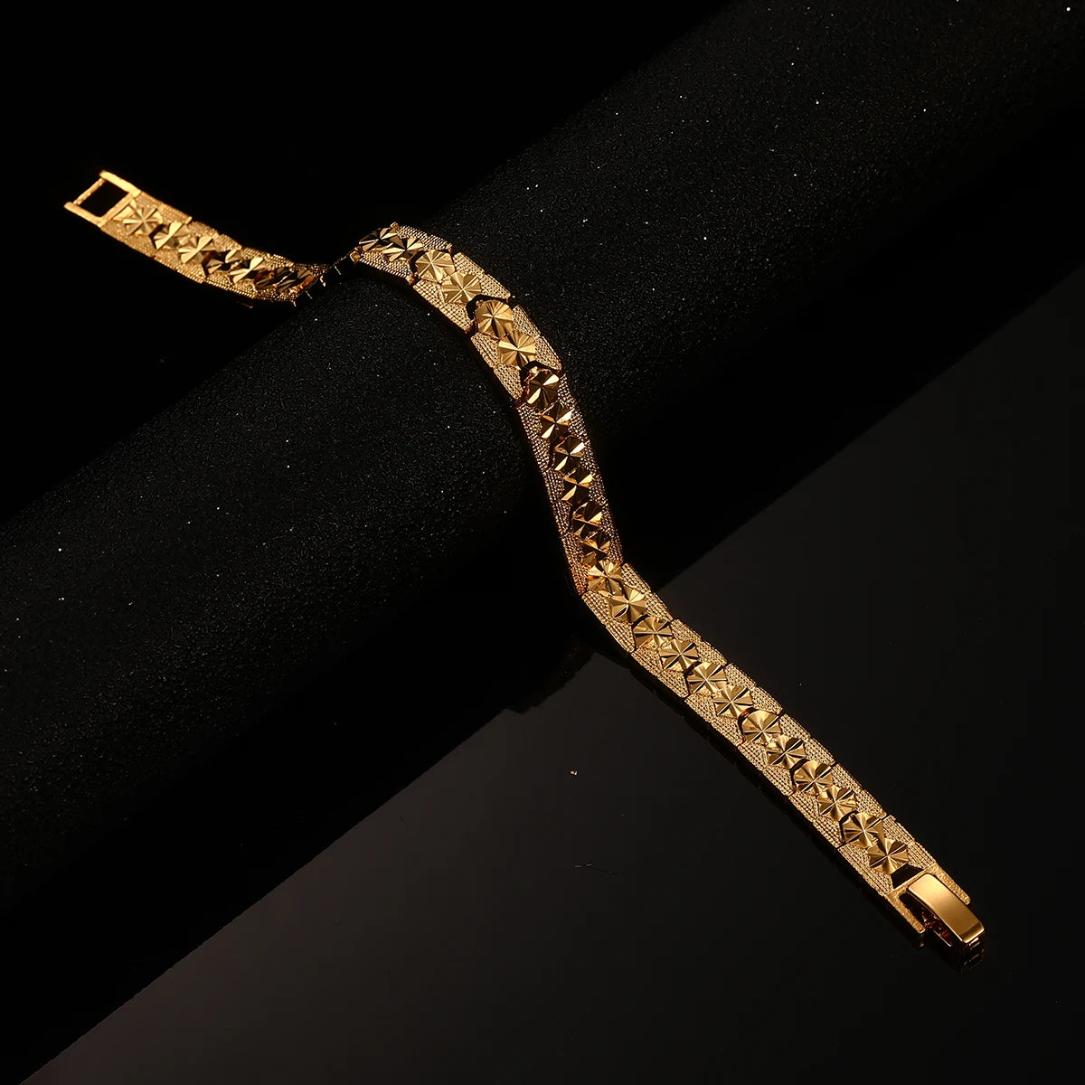 Unisex Gold Plated Bracelet