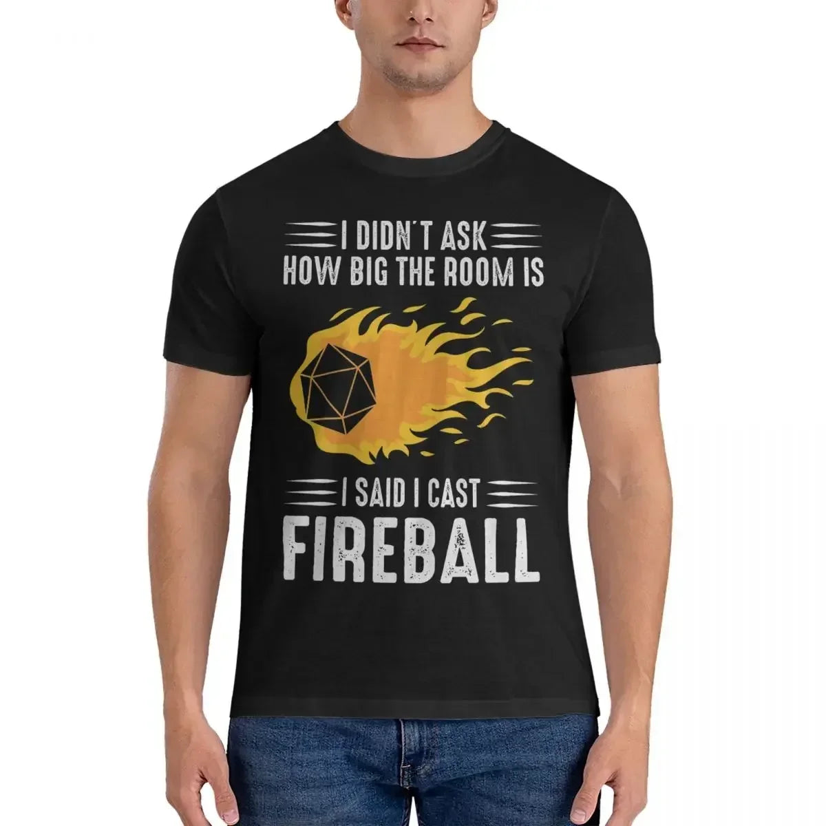 DnD Game  I Cast Fireball Tee Shirt