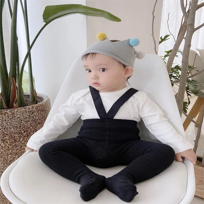 Infant Legging Pants with Suspenders