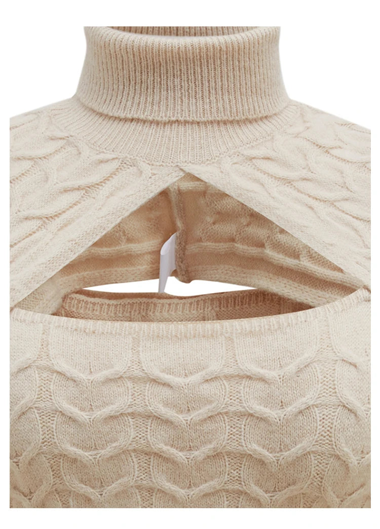 Woolen Turtleneck Pullover