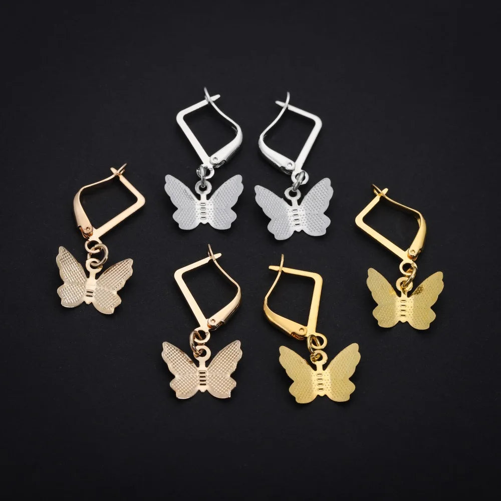 100 PCS  Butterfly Jewelry Accessories for  Necklaces, Pendants, Bracelets & Earrings