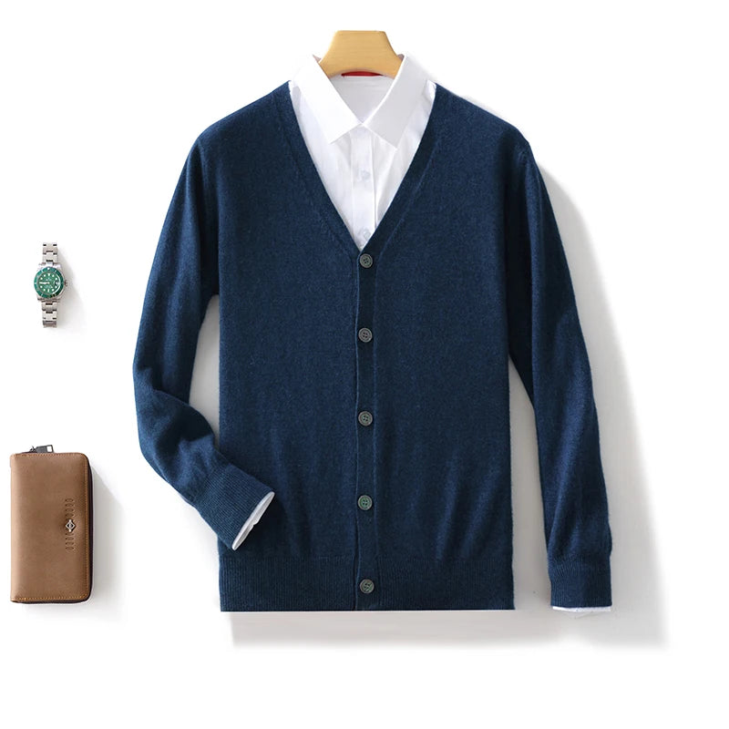 100% Pure Wool Cardigan