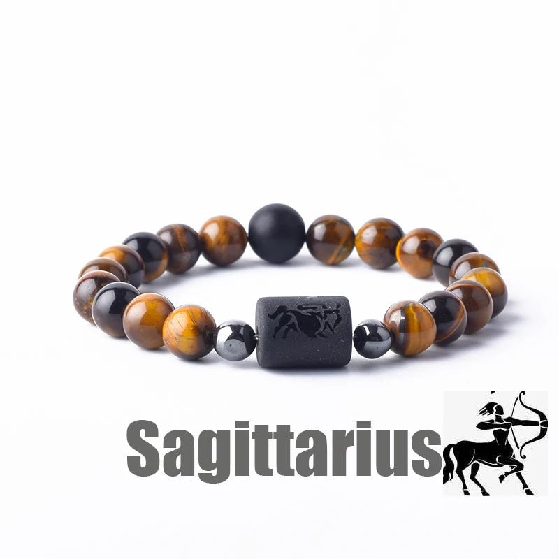 Sagittarius Zodiac Beads Bracelet