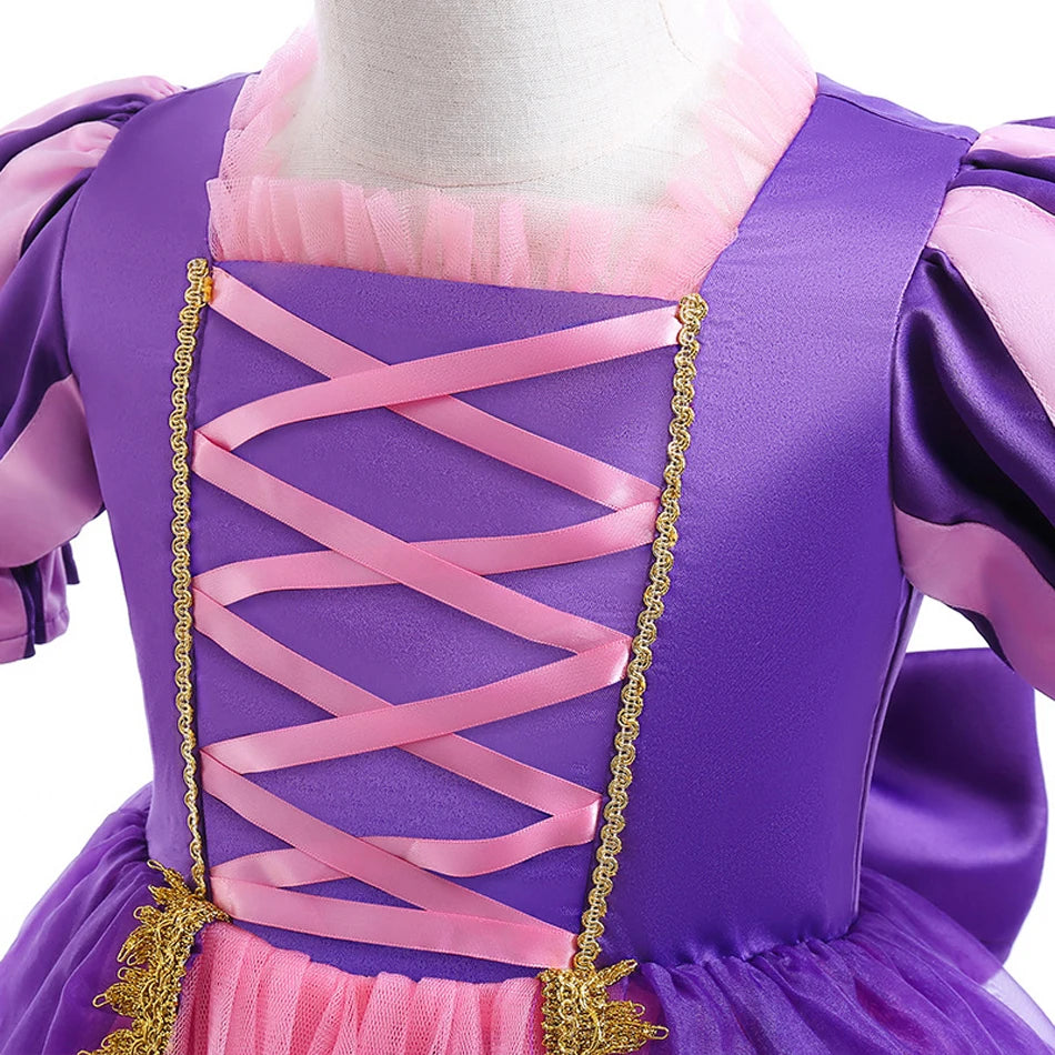 Princess Rapunzel Purple Costume Purple