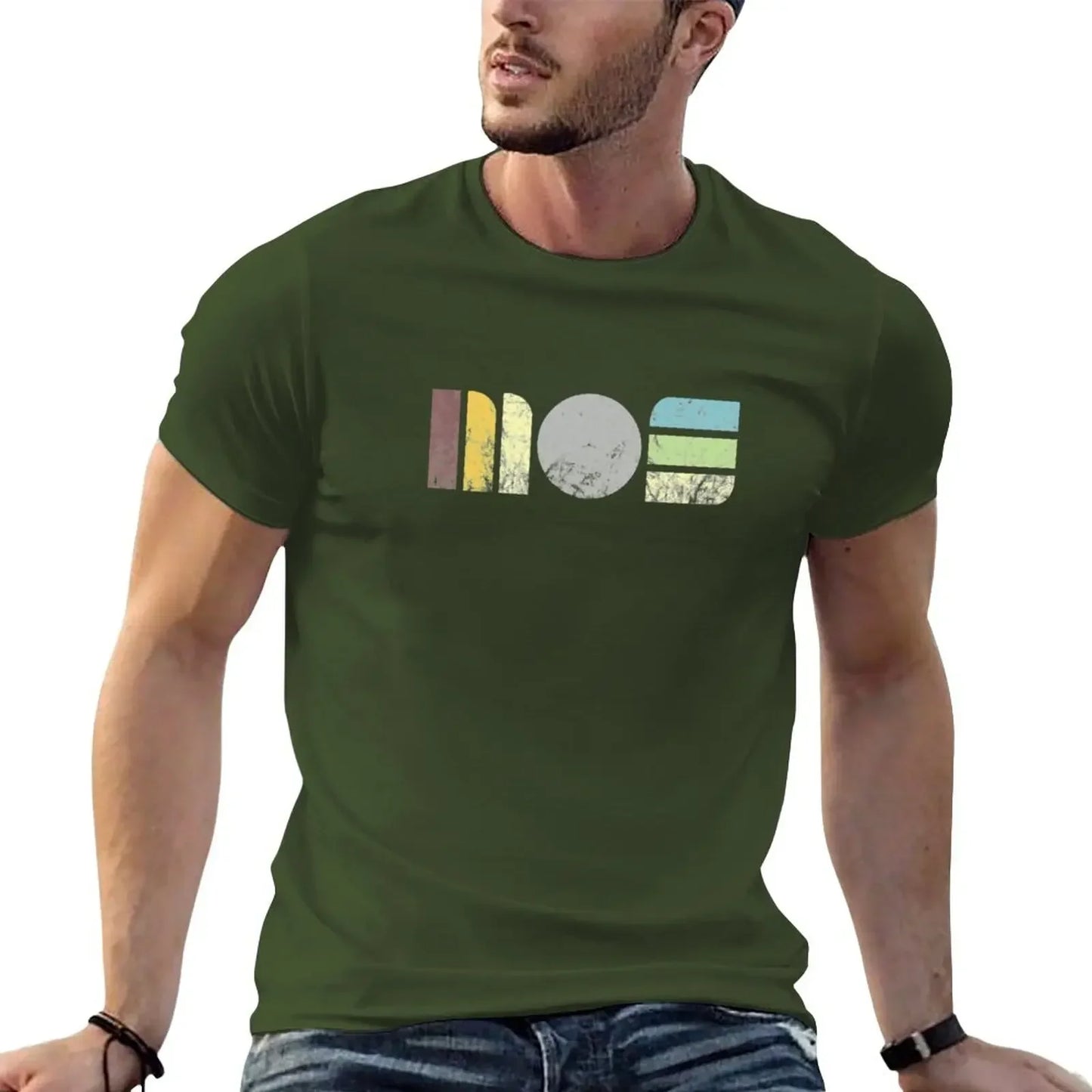 MOS Technology Mos 6581 C64 Color Distressed T-Shirt