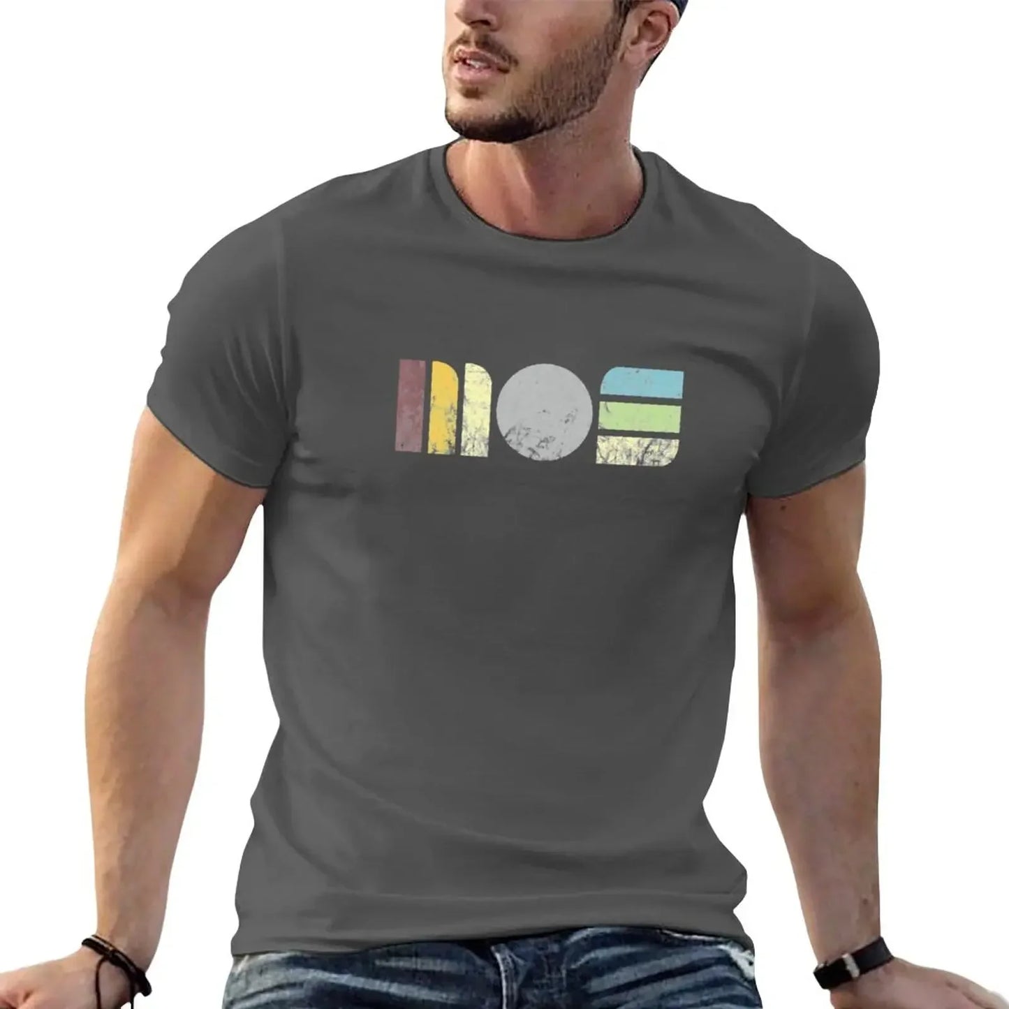 MOS Technology Mos 6581 C64 Color Distressed T-Shirt