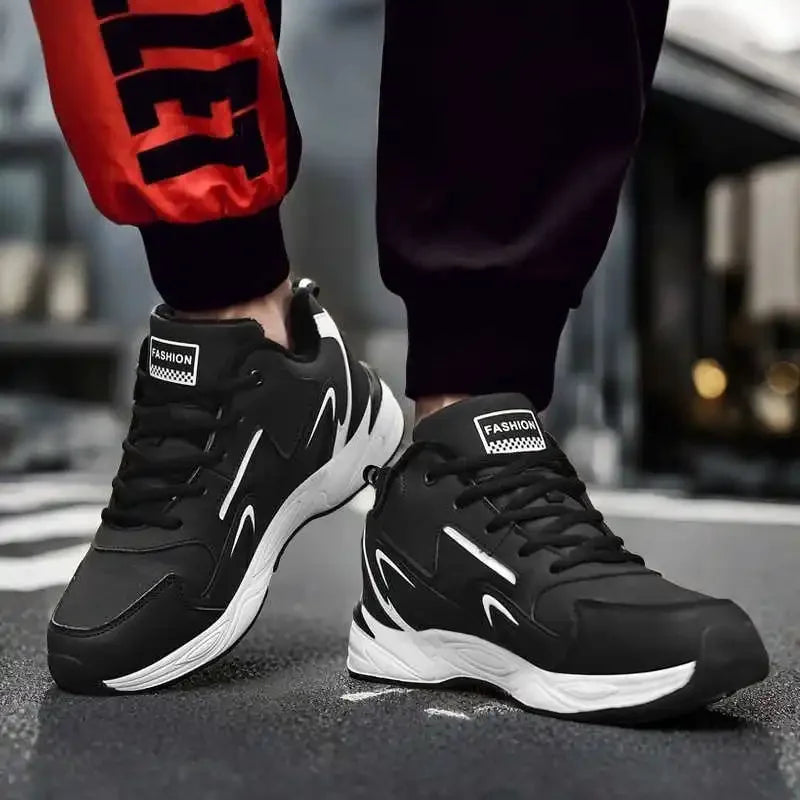 Synthetic Leather  Sneakers