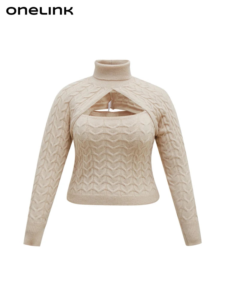 Woolen Turtleneck Pullover