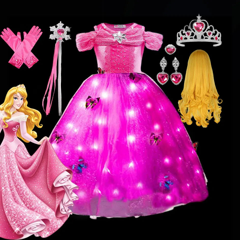 Sleeping Beauty's  Princess Aurora  Costume Dress