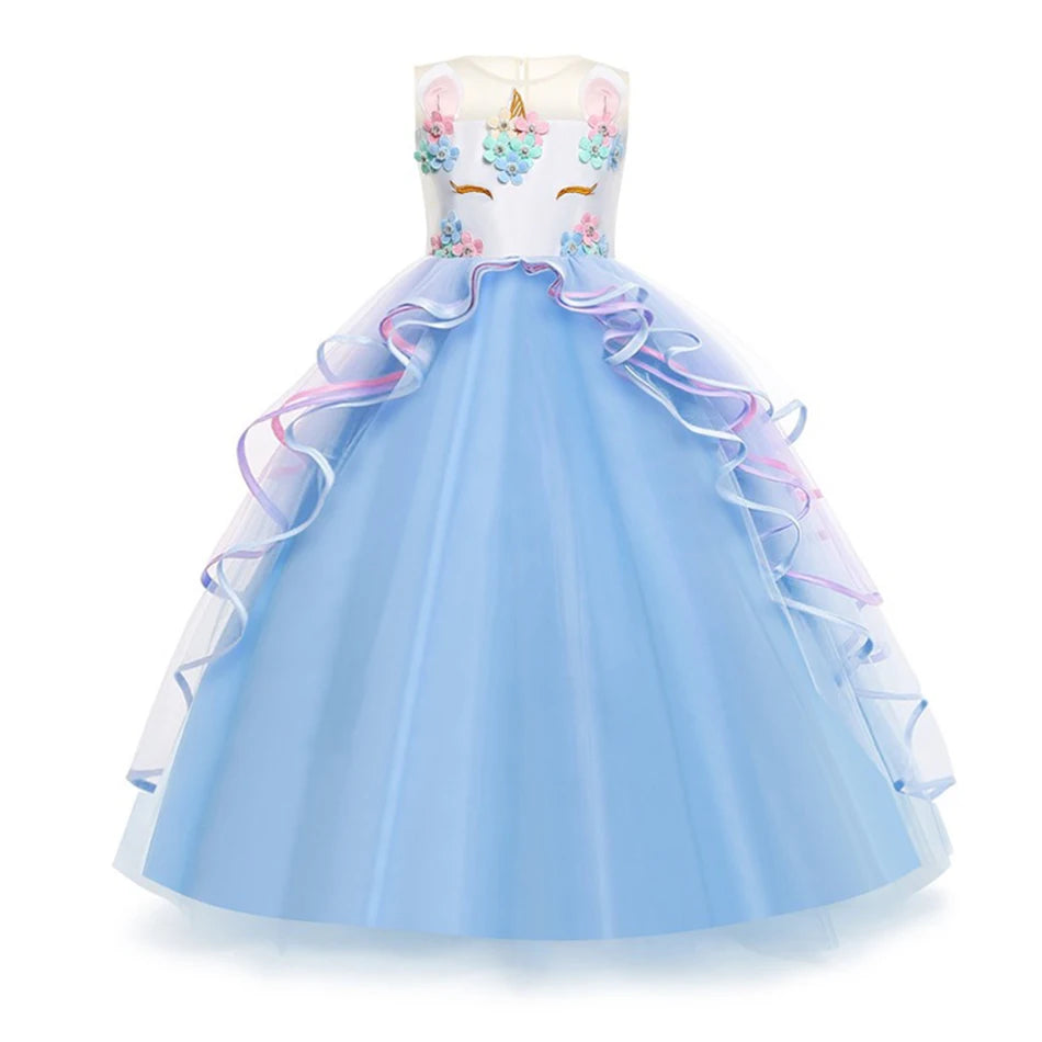 Princess Birthday Unicorn Party Dress