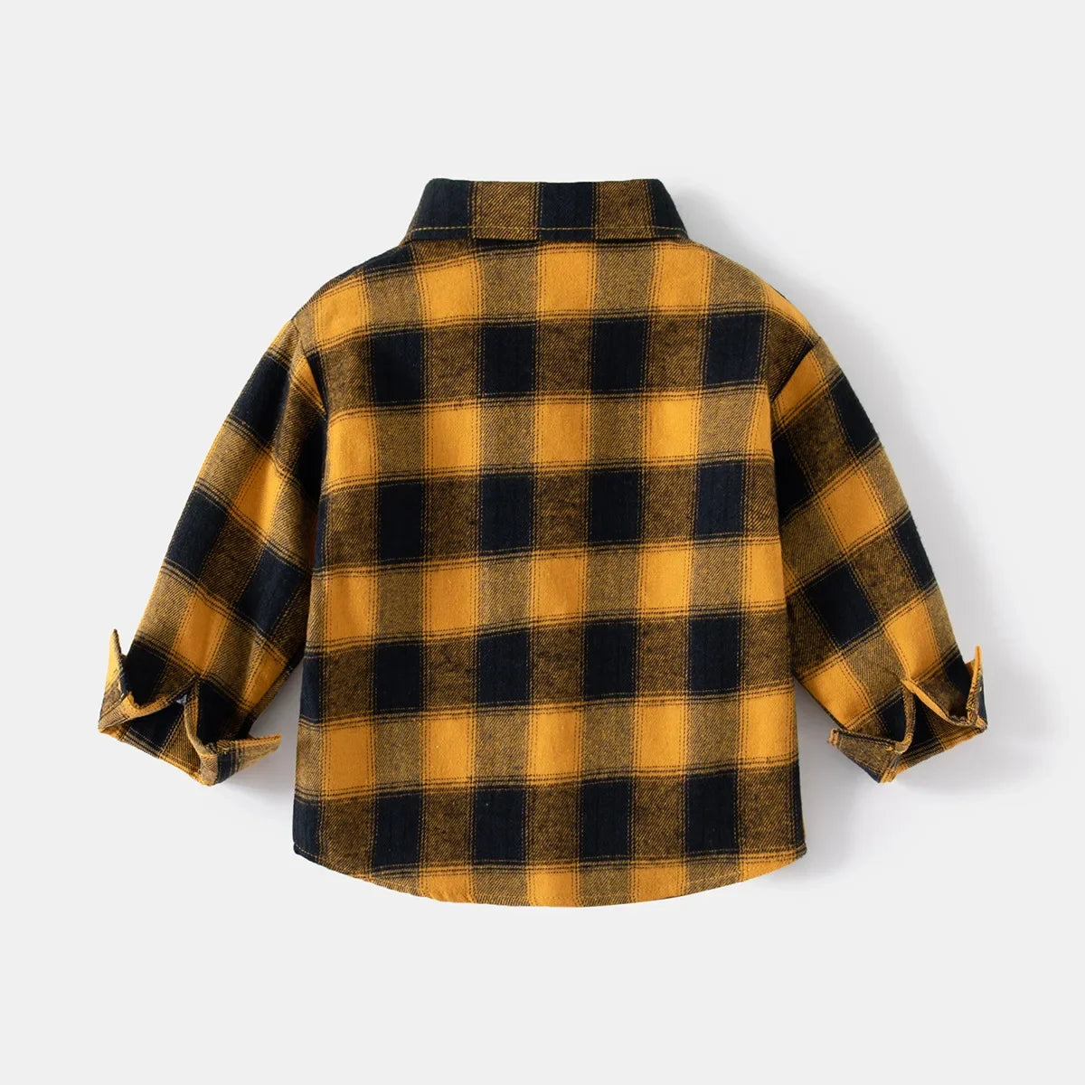 Children  Vintage Plaid Cotton Shirt