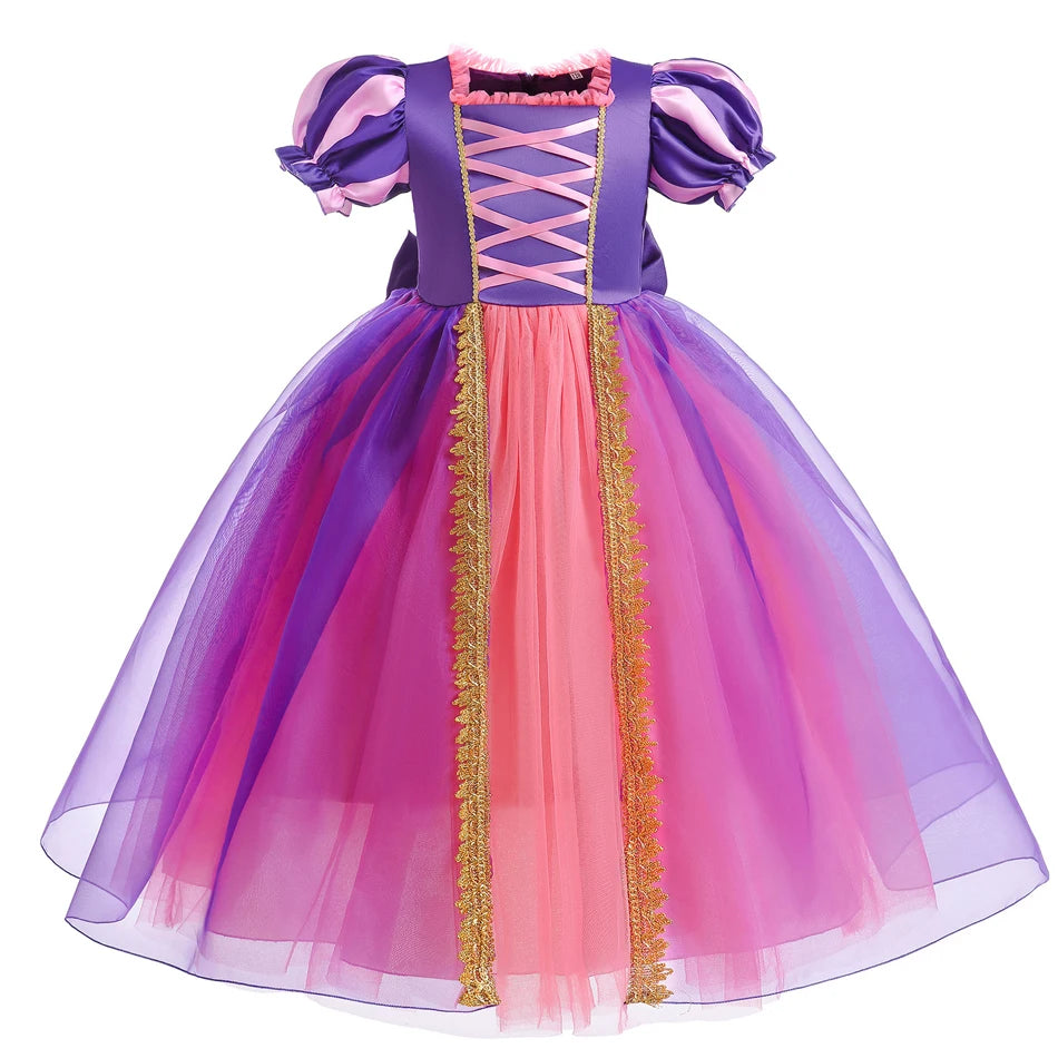 Princess Rapunzel Purple Costume Purple