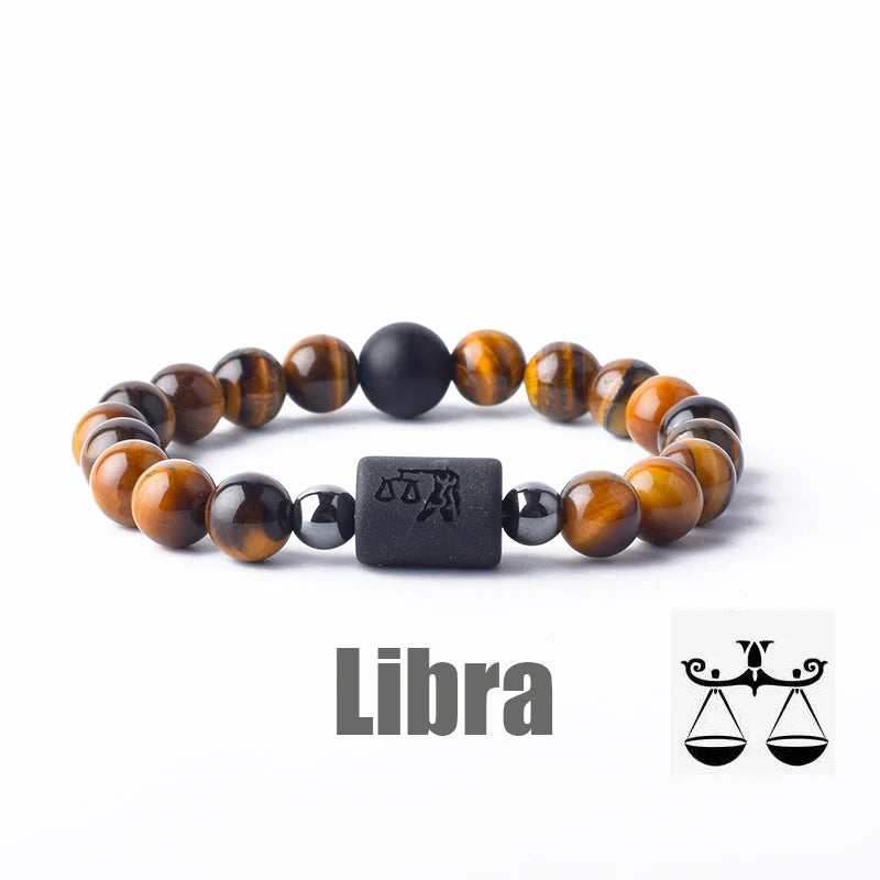 Libra  Zodiac Beads Bracelet