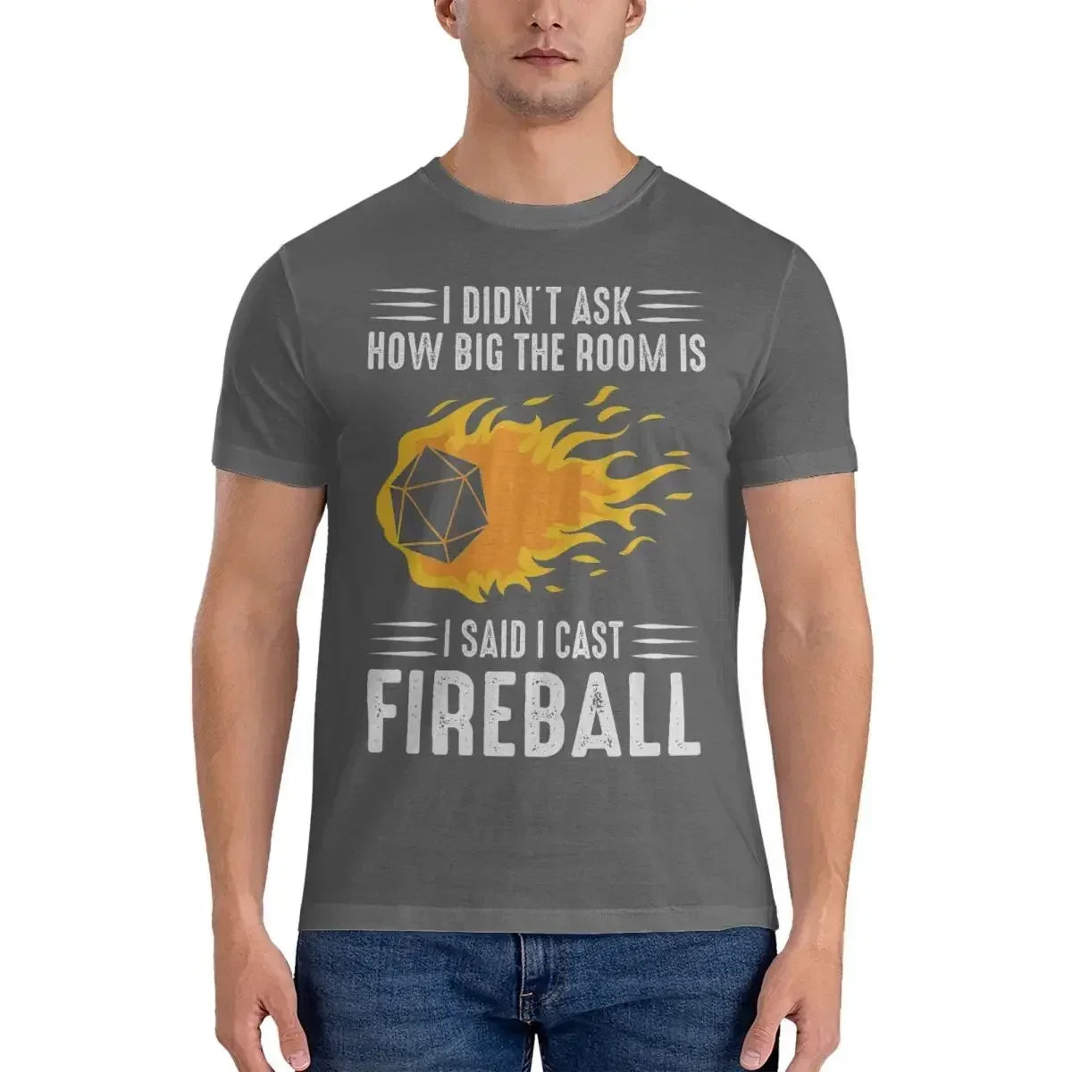 DnD Game  I Cast Fireball Tee Shirt