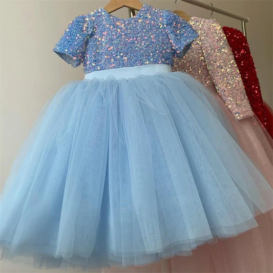 Elegant Princess Sequin  Ball Gown