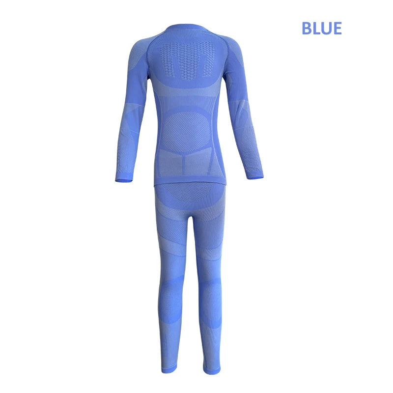 Children Winter Ski Thermal Underwear Set