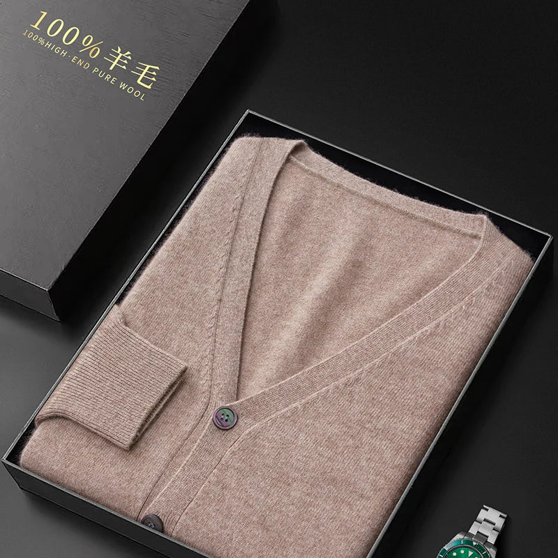 100% Pure Wool Cardigan