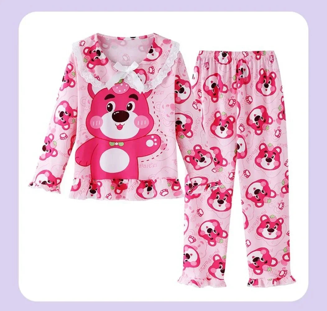 Hello Kitty Anime Sanrio Kawaii  Shirt Pants Pajamas