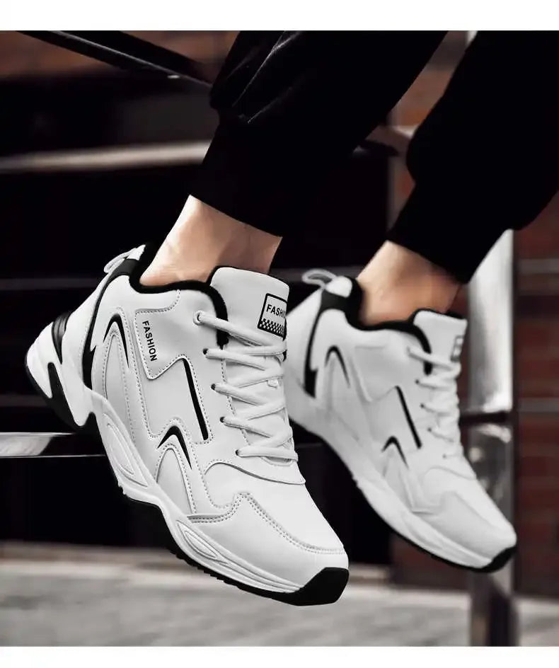 Synthetic Leather  Sneakers