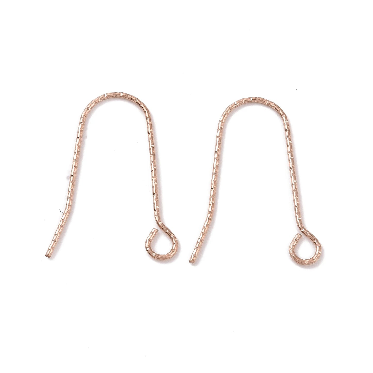 100pcs Stainless Steel Earring Hooks with Horizontal Loop