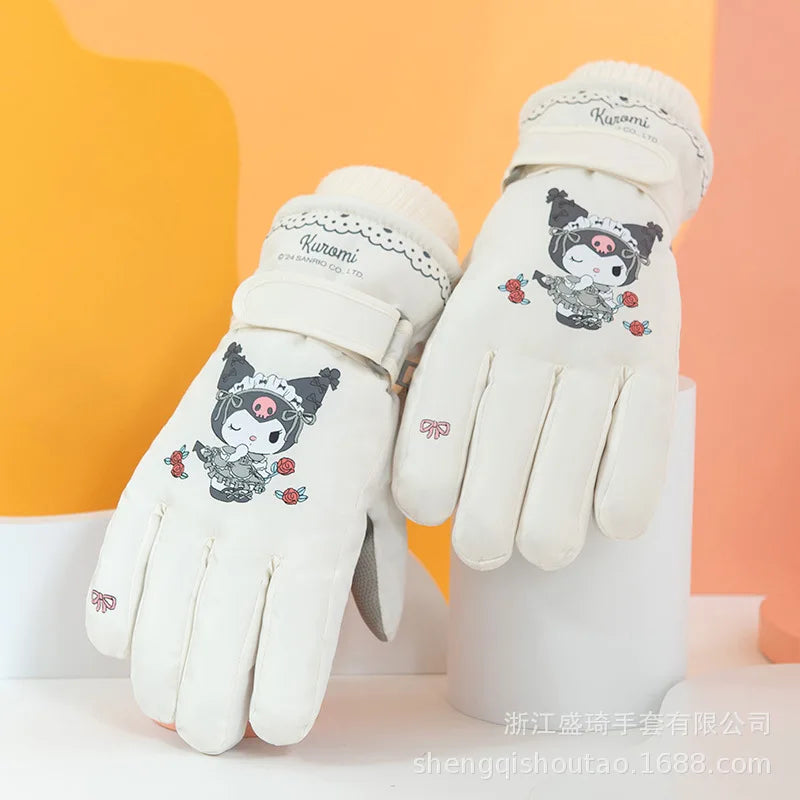 Sanrios Windproof Ski Gloves