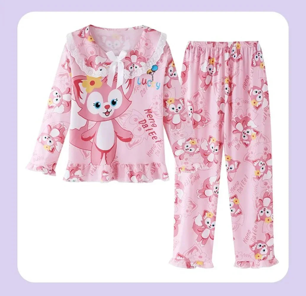 Hello Kitty Anime Sanrio Kawaii  Shirt Pants Pajamas